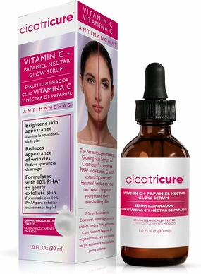 Cicatricure Vitamin C & Papamiel Nectar Glow Serum, 1 Fl Oz (Pack of 1)