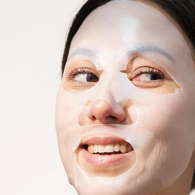 CINQ MONDES Express Recovery Biocellulose Mask, 5 Masks- Immediate Skin Plumping And Smoothing - With Hyaluronic Acid, Niacinamide And Aloe Vera