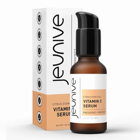 Citrus Stem Cells Vitamin C Serum with Anti-Aging Hyaluronic Acid & Citrus Stem Cells | Day and Night Nourishment to Refresh and Even Blemishes for that Special Glow, 1 oz (28g)