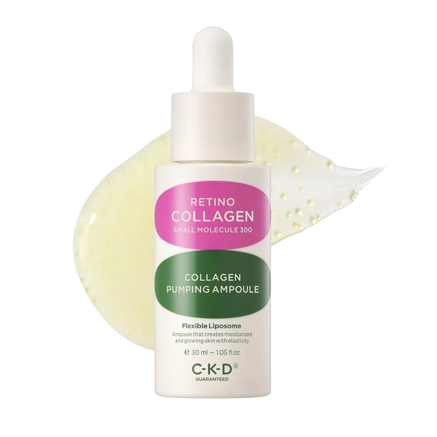CKD Retino Collagen Pumping Ampoule – Firming & Pore-Refining Facial Serum for Skin Elasticity. Enhances Collagen, Improves Skin Texture & Tone, Strengthens Skin Barrier, Korean Skincare, 1.01 fl oz