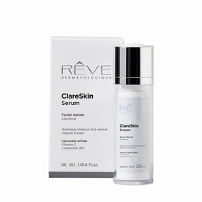 ClareSkin Clarifying Facial Serum with Vitamin C and Coenzyme Q10