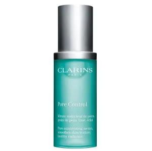 Clarins Pore Control Serum | Visibly Tightens Pores | Smoothes, Refines and De-Shines | Renews Radiance | Look and Size Of Pores Is Visibly Minimized* | Naturally Exfoliating Ingredients | 1 Fl Oz