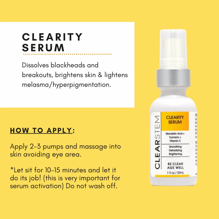 CLEARITY- "The Blackhead Dissolver"