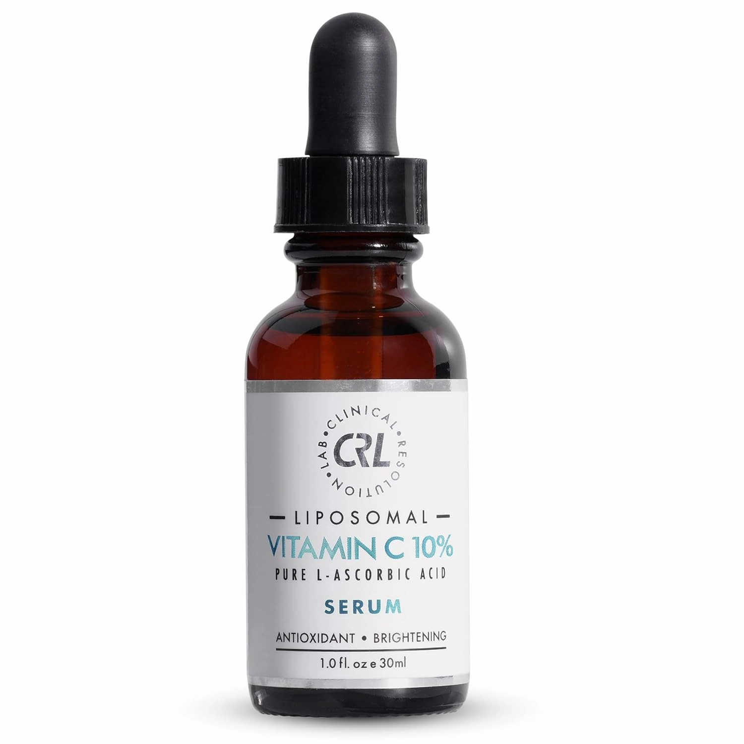 Clinical Resolution Liposomal Vitamin C 10% Serum For Face Anti Aging Formula with, Hyaluronic Acid, Vitamin E Brightening Serum Improve Dark Spots, Tone, Fine Lines & Wrinkles (1.0 fl oz / 30ml)