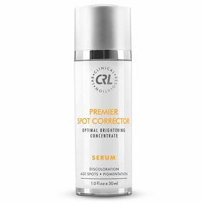 Clinical Resolution Premier Spot Corrector Face Serum, Daily Anti-Wrinkle Dark Spot Corrector to Brighten & Even Tone, Mineral-Oil & Dye-Free (1.0 fl oz/30ml)