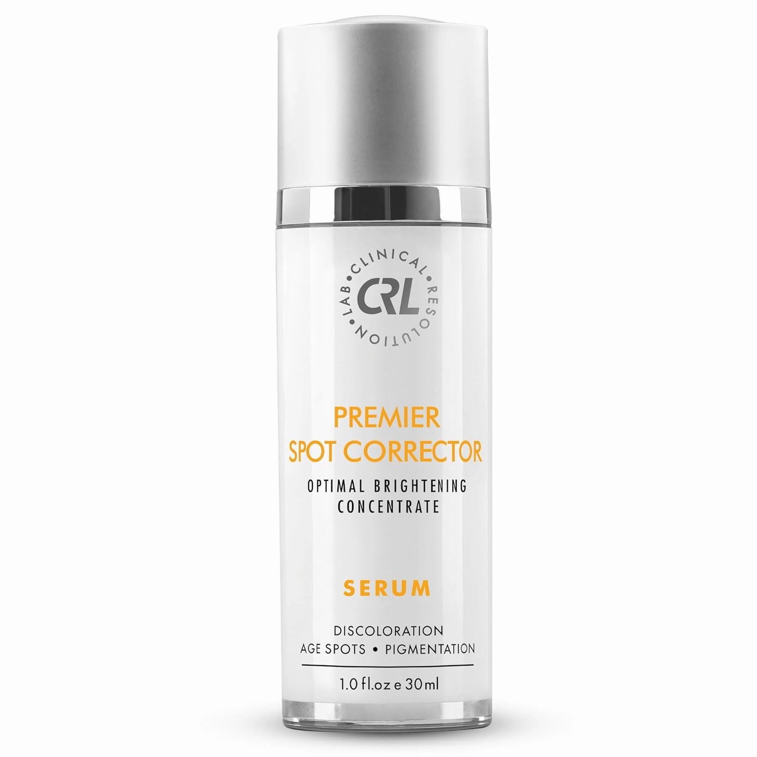 Clinical Resolution Premier Spot Corrector Face Serum, Daily Anti-Wrinkle Dark Spot Corrector to Brighten & Even Tone, Mineral-Oil & Dye-Free (1.0 fl oz/30ml)