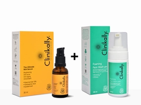 Clinikally The Ultimate NIA Serum   Foaming Face Wash