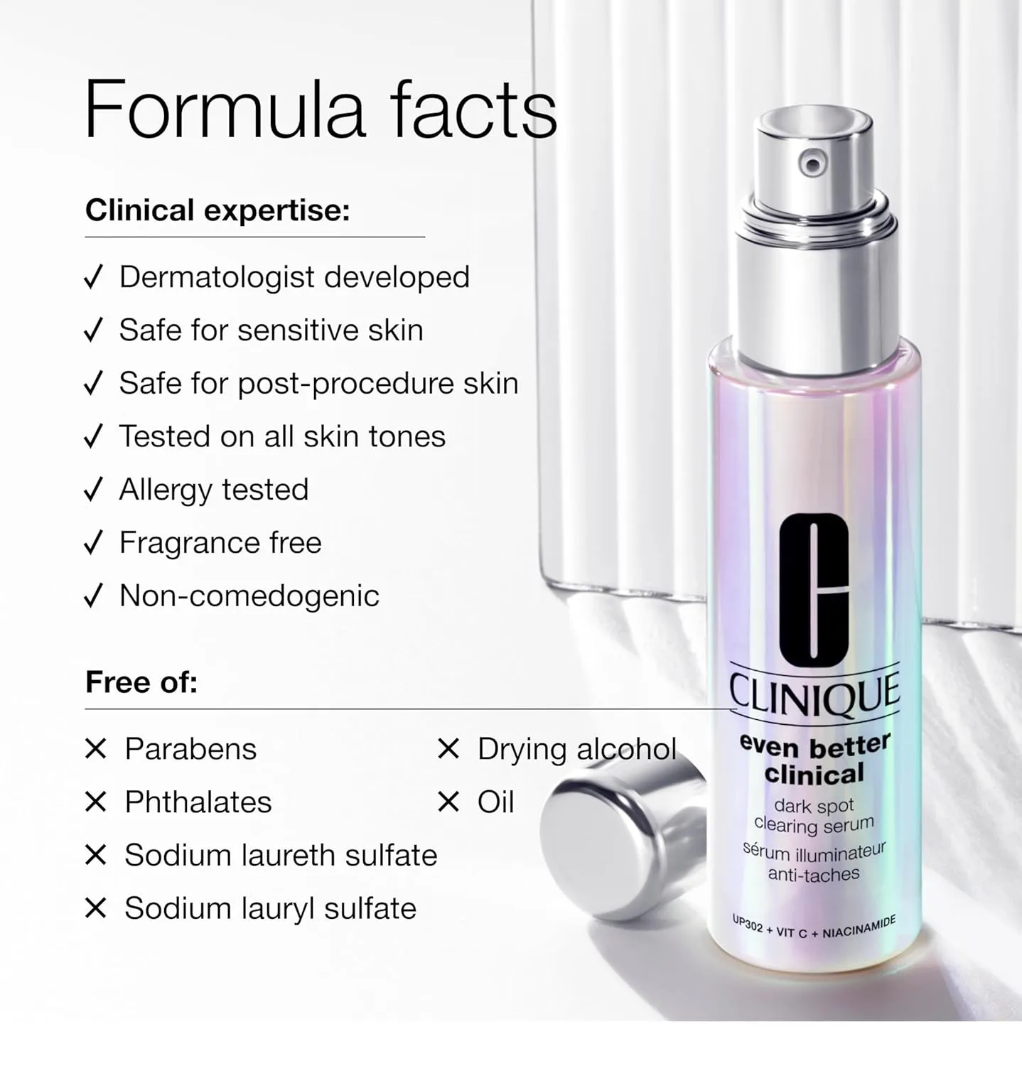 Clinique Even Better Clinical Dark Spot Clearing Serum With Vitamin C | Brightening   Soothing