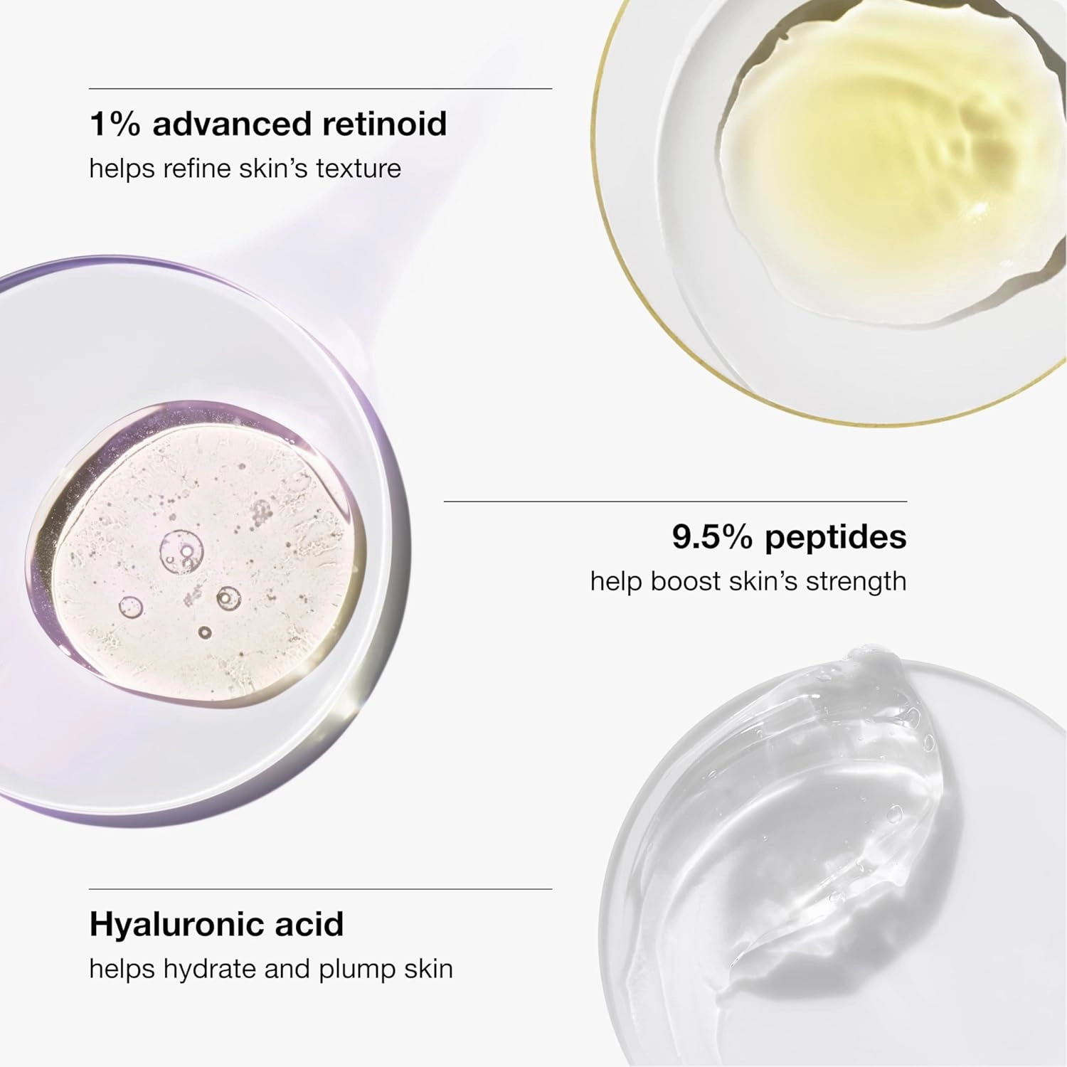 Clinique Smart Clinical Repair Wrinkle Correcting Face Serum With Hyaluronic Acid, Peptides   Advanced Retinoid Serum | Anti-Aging   Hydrating
