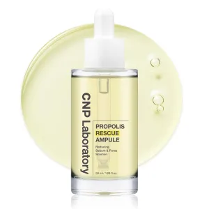 CNP Rescue Propolis Serum - Redness Relief Serum with Niacinamide & IP-BHA, Soothing, Hydrating, Minimizing Pores, for Oily & Sensitive Skin, Lightweight Essence for Glass Skin, Korean Skin Care