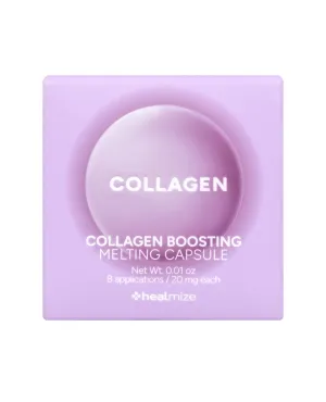 Collagen Boosting Melting Capsule – For Hydration & Firming | Korean Skin Care for Sensitive Skin | Booster for Collagen Serum, Toner & Moisturizer | 8 Capsules