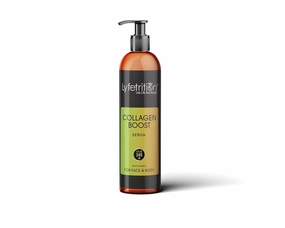 Collagen Boost Face Serum Enriched With Vitamin C, Hyaluronic Acid & Jojoba Oil, Reduces Wrinkles, Heals, And Repairs Skin, Facial Serum For Visibly Firm And Smooth Skin, 12 Oz