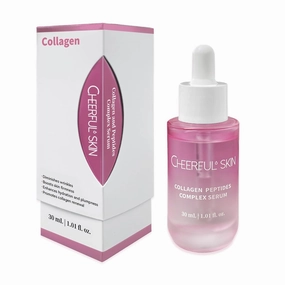 Collagen Peptide Anti-Aging Serum - Hydrating Facial Treatment with Hyaluronic Acid, Reduces Fine Lines & Wrinkles, Repairs Skin, 1 fl oz
