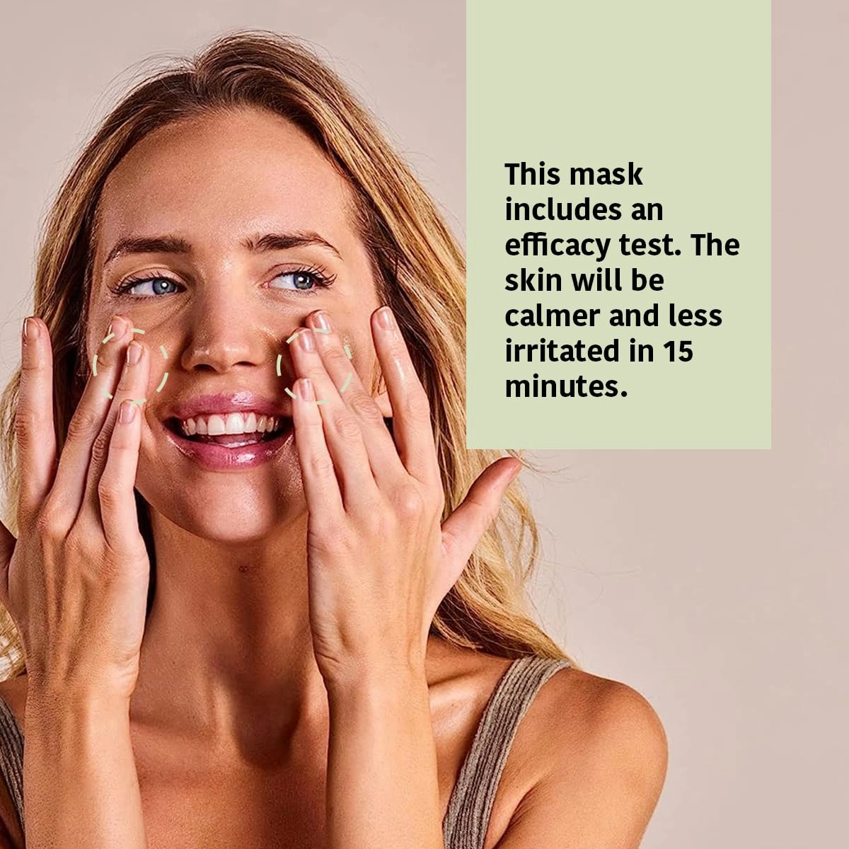 Comforting & Hydrating Tissue Face Mask with Aloe Vera | 5 Pack | Aftersun Effect | 96% Natural Ingredients