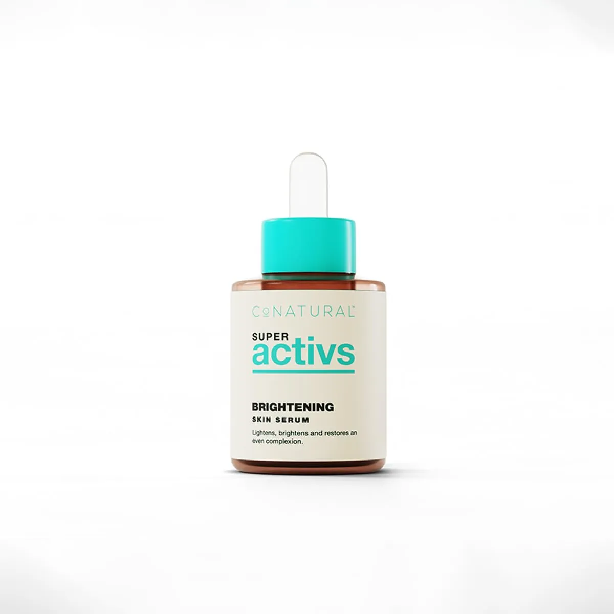 Conatural Brightening Serum 30ml - Radiant Face Serum, Daily Hydration, Antioxidant-Infused for Luminous Complexion, Water-Based Facial Serum for Radiance