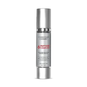 Conscious Chemist 6 Peptide Serum for Face | 50ml | Complex Collagen Boosting Firming Essence for Face, Niacinamide & Hyaluronic, Reduce Fine Lines, Wrinkles, for Men & Women