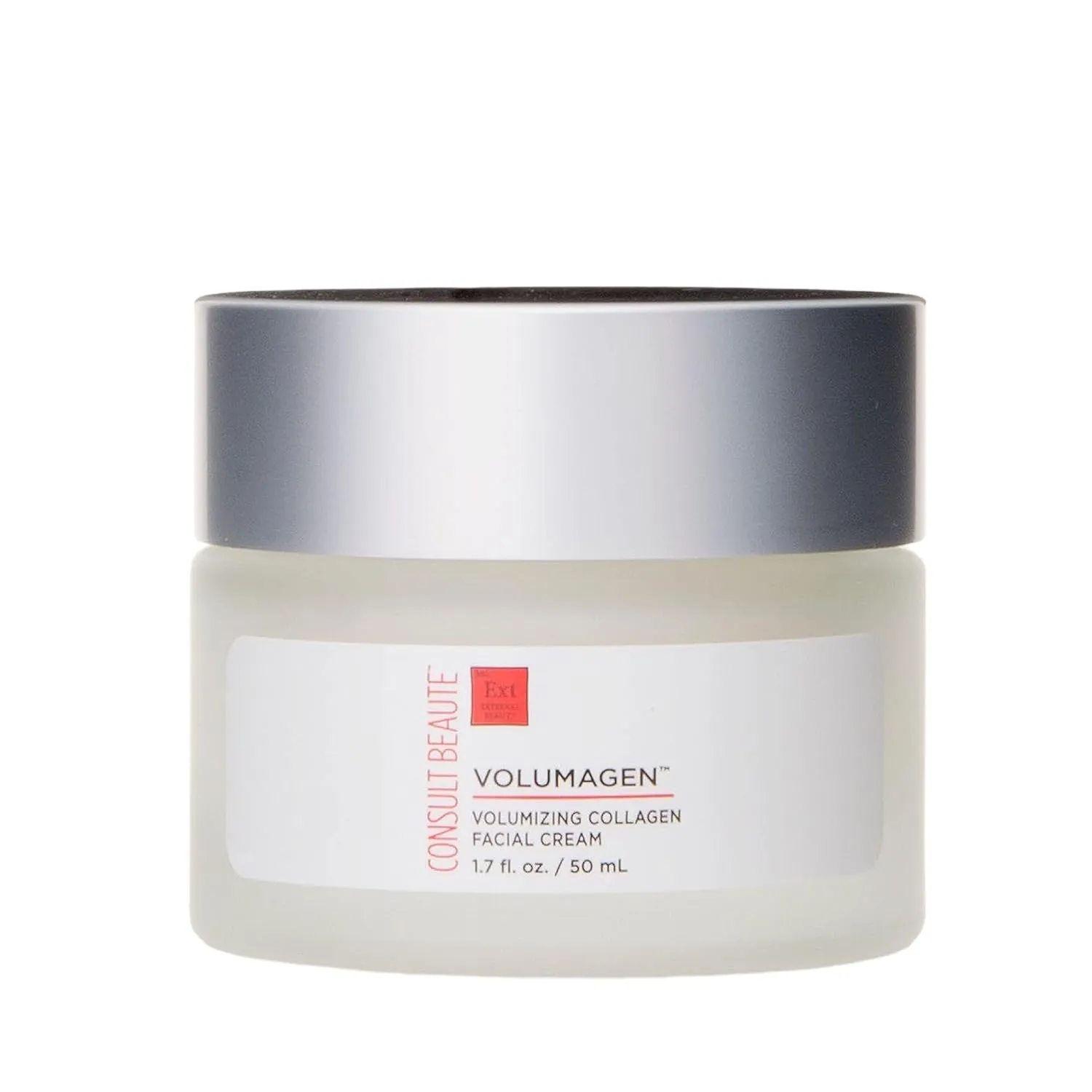 Consult Beaute - Volumagen Volumizing Collagen Facial Cream - Anti-Aging - Boost Moisture Absorption - Rehydrates and Plumps Flat Sinking Skin - For Face, Neck and Décolleté - Hyaluronic Acid - 1.7 oz