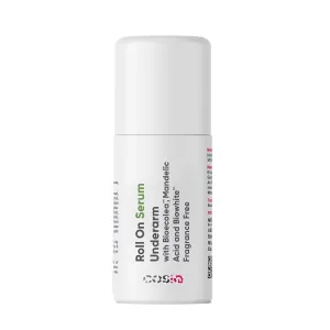 Cos'IQ Brightening Underarm Roll On Serum | With Bioecolea, Mandelic Acid and Bio White | Fragrance Free | Controls Odour, Provides all-day freshness | Suitable For Sensitive Skin | 40Ml