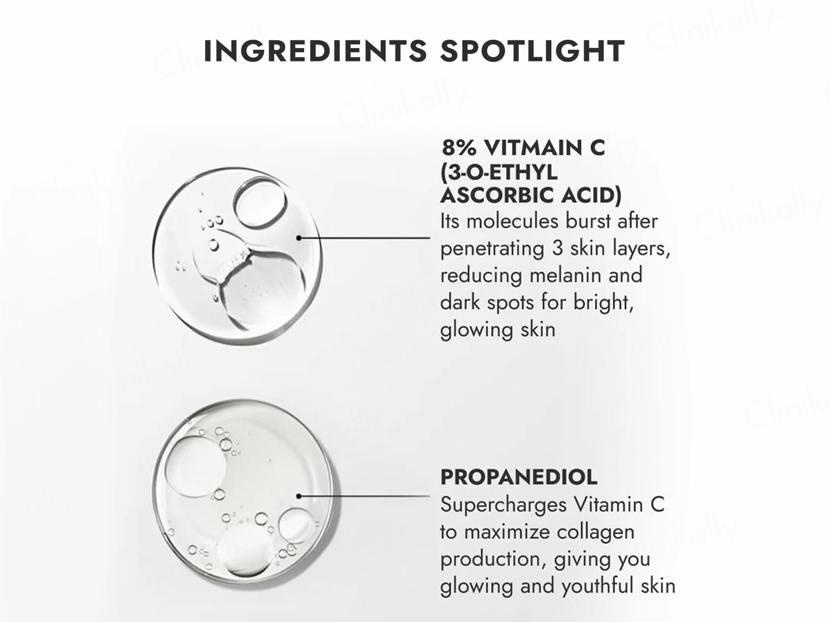 CosiQ Vitamin C-8% Ethylated Ascorbic Acid Face Serum