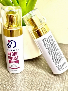 Cosmetics Hydrating Hyaluronic Acid Face Serum with Vitamin E, Glycerin, Collagen, Moisturizing, Firming, Nourishing Serum for All Skin Types, Paraben-Free, Sulfate-Free (30ml)