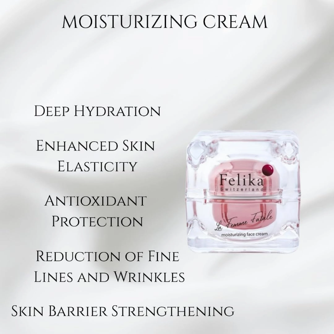 Cosmetics Moisturizing Face Cream - Swiss Facial Moisturizer with Hyaluronic Acid, Aloe Vera, Betaine, and Hydrating Collagen - for Dry Skin, Wrinkles, Fine Lines - for Women, 50ml, 1.6 Fl Oz