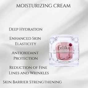 Cosmetics Moisturizing Face Cream - Swiss Facial Moisturizer with Hyaluronic Acid, Aloe Vera, Betaine, and Hydrating Collagen - for Dry Skin, Wrinkles, Fine Lines - for Women, 50ml, 1.6 Fl Oz