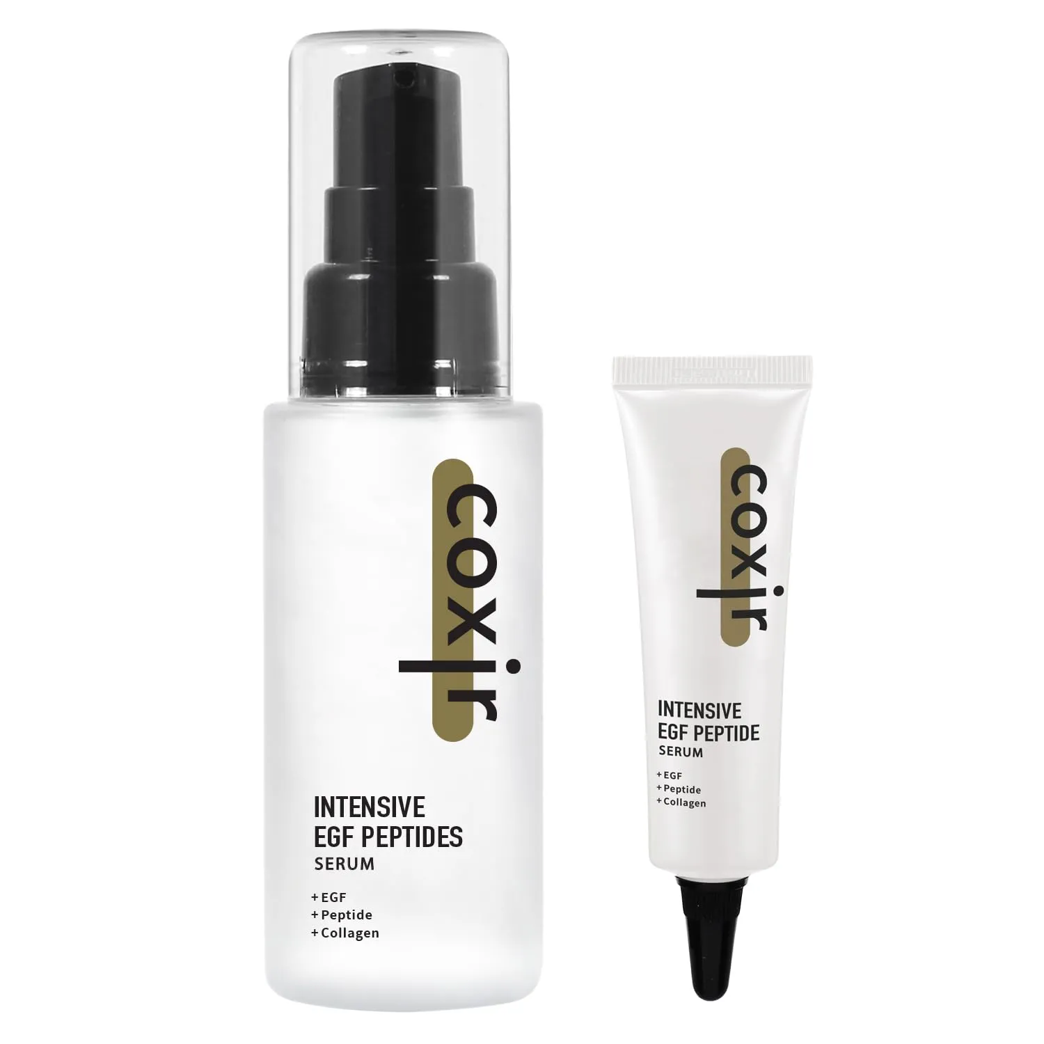 coxir INTENSIVE EGF PEPTIDE SERUM l EGF, Peptide, Niacinamide, Collagen l Firming l Korean Skincare (1.69 Fl Oz (Pack of 1)   0.23 Fl Oz (Pack of 1))
