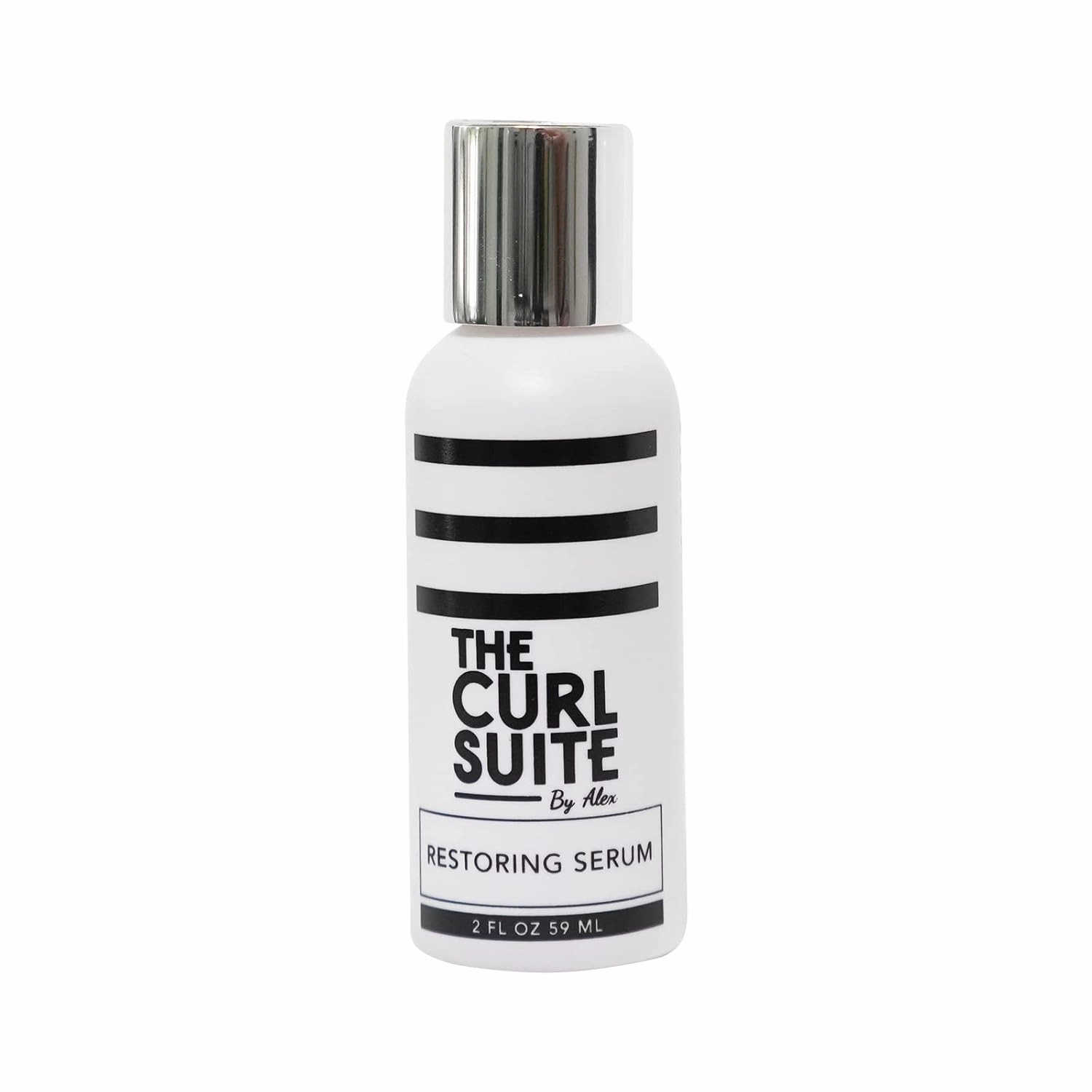 Curly Hair Serum - For Frizzy, Damaged Hair & Hair Growth - With Cocoa & Buriti Extract - For Women, Men & Kids (2 Fl Oz.)