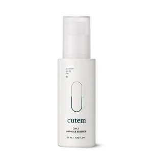 Daily Ampoule Essence (1.69fl oz) - Immediate Calming, Hydrating Serum. Sensitive Korean Skin Care. Peptides, Ceramide, Hyaluronic Acid.