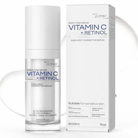 Dark Spot Corrector Face Serum: Tone Repair Retinol Dark Spot Remover Serum with Vitamin C for Anti-Wrinkle to Brighten & Even Tone for skin, 1 oz