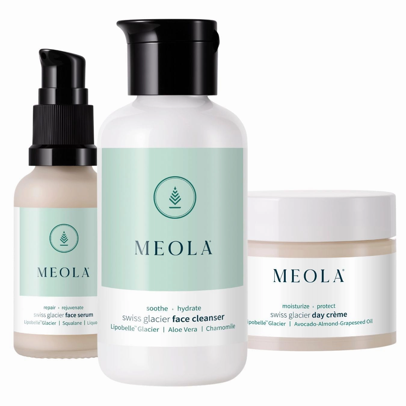 Day Combo for Healthy Skin for Men & Women (Face Cleanser   Serum   Day Cream) with Vitamin B3, Cleanser & Day Cream