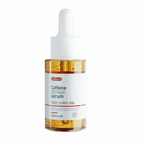 DEleventh Korea Caffeine Face Serum 37ml / Anti-Aging & Anti-Oxidation, Repair and Rejuvenate for Youthful Beauty, Improve Skin Luster, Lock Moisture, Fade Fine Lines, Relieve and Revitalize Your Skin