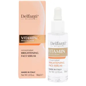 Delfanti Milano • VITAMIN C with COLLAGEN • Concentrated Brightening Face Serum • Made in Italy