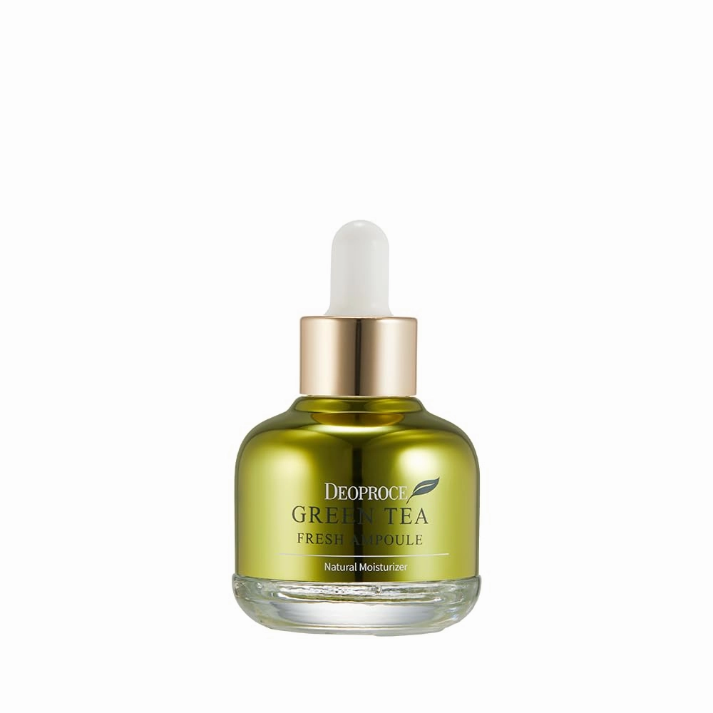 DEOPROCE Green Tea Fresh Ampoule 30ml – Korean Skin Care Hydrating Serum