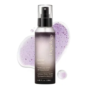 depology Caviar Serum Mist, Hydrating and Firming Facial Mist, Radiance and Glowing Skin, Smooths Fine Lines and Wrinkles, Facial Spray for All Skin Types, 4.06 Fl Oz.