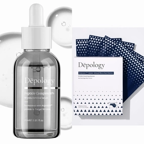 Depology Peptide Complex 10% Wrinkle Defense， depology Deepcare  Serum-Infused Micro Dart Patche