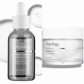 Depology Peptide Complex 10% Wrinkle Defense, Opuntia-c™ Relief Cleansing Balm