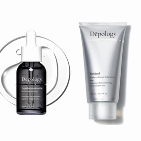 depology Peptide Complex 10% Wrinkle Defense Retinol Radiance Rescue Body Lotion