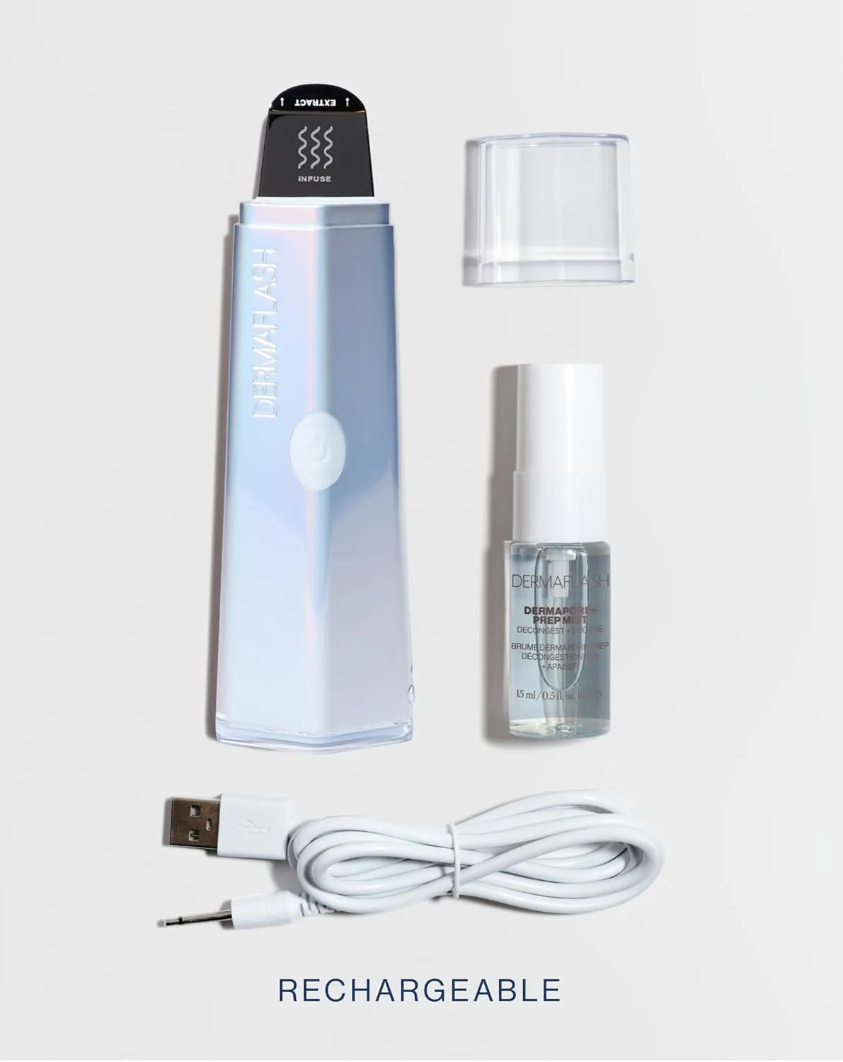 Dermaflash Dermapore  Ultrasonic 2-in-1 Pore Extractor and Serum Infuser