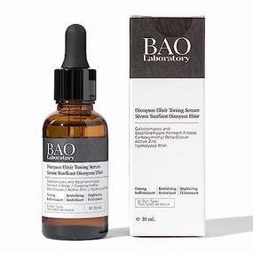 Dionysus Elixir Toning Face Serum | Galactomyces and Vitamin C | Face Serum For Wrinkles, Acne Scars & Fine Lines | Ideal Vitamin C For All Types Of Skin (30 ML)