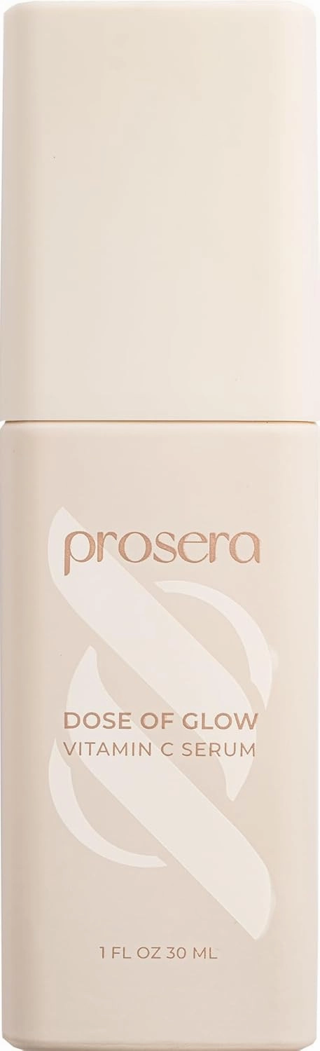 Dose of Glow - Multi-Benefit Serum - Vitamin C & E, Niacinamide, Peptides, Hyaluronic Acid, Face Serum for brighter, tighter, hydrated and smooth skin. (1.0 oz)