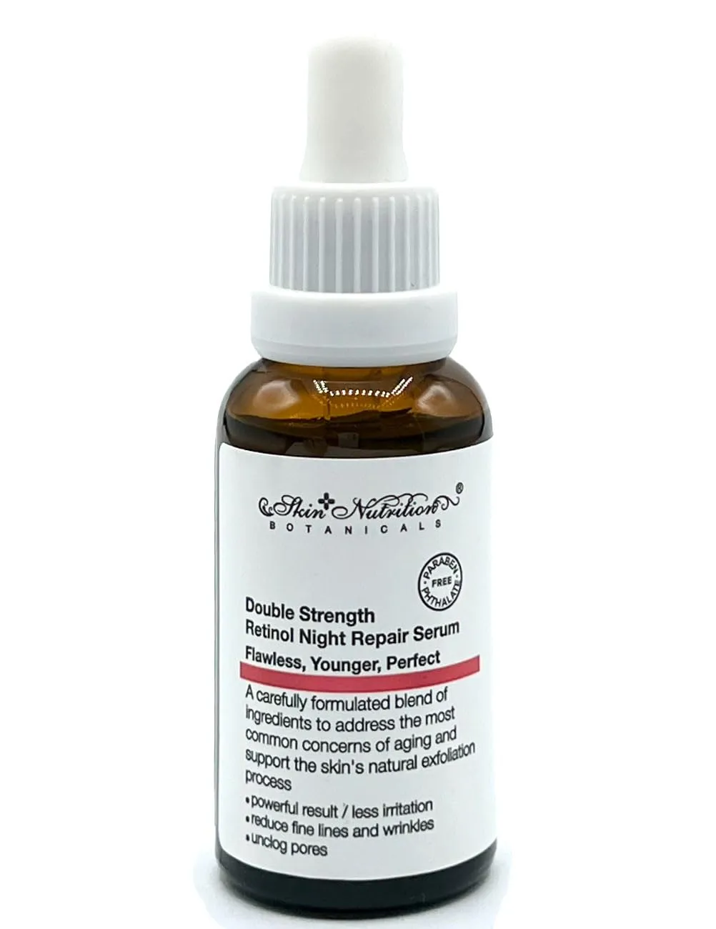 Double Strenth, Retinol Night Repair Serum, NO Parabens, NO Phthalate