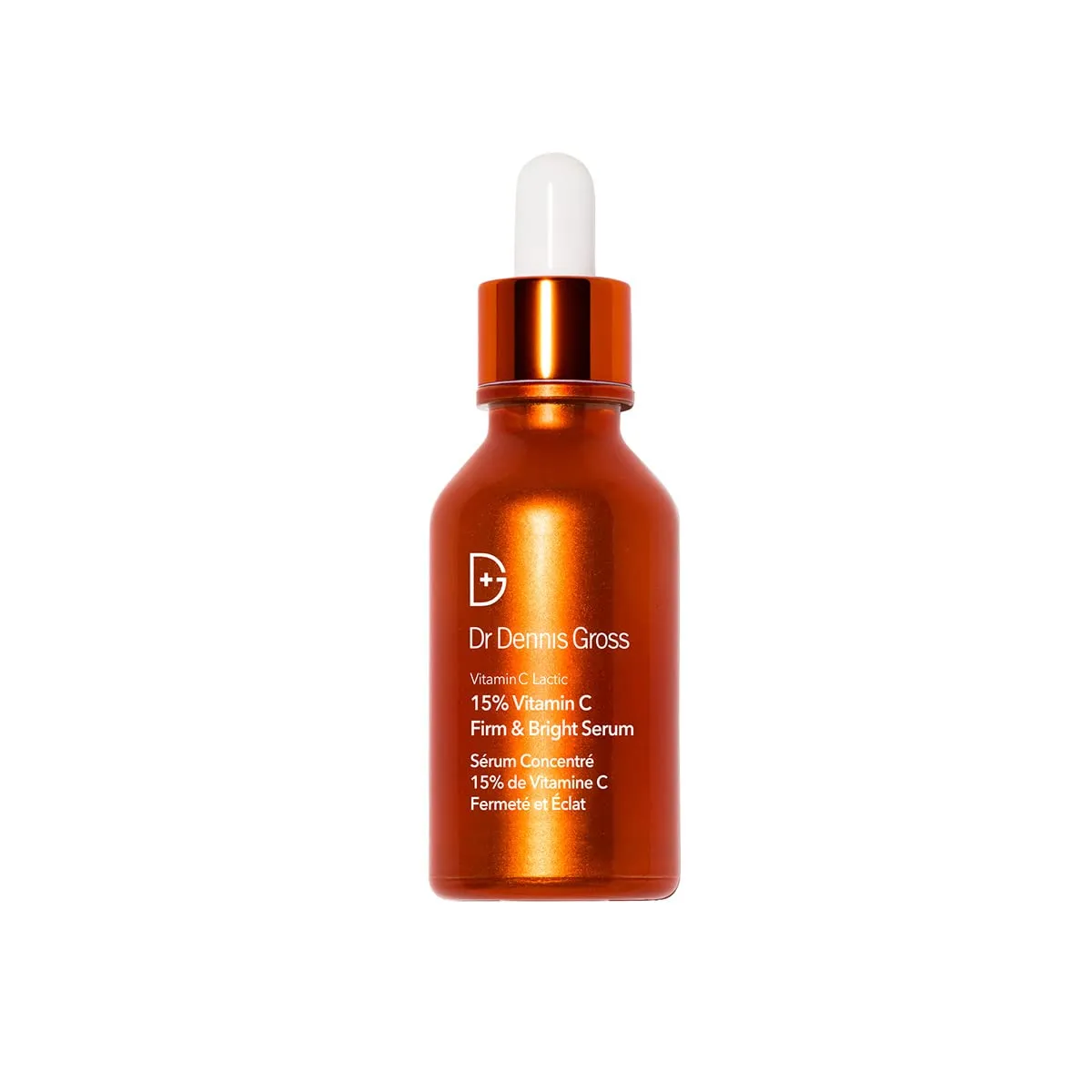 Dr Dennis Gross Vitamin C Lactic 15% Firm & Brighten Serum: Visibly Improve Signs of Aging, 1 oz