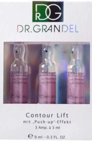 Dr Grandel Active CONTOUR LIFT AMPOULE 24 Pack Pro size. push-up effect, smoothing, firming care serum for an immediate lifting effect