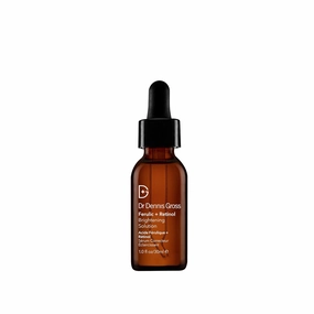 Dr Dennis Gross Ferulic   Retinol Brightening Solution: for Fine Lines, Rough Texture, and Uneven Tone, 1.0 fl oz