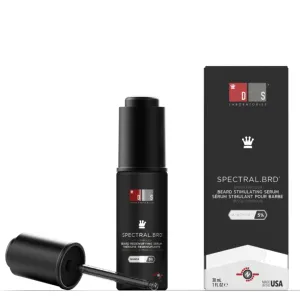 DS Laboratories Spectral.BRD Beard Oil for Men, Unscented, with Niacinamide, Biotin, Castor Oil, Hyaluronic Acid & Rosemary for Hair Growth and Regrowth Treatment