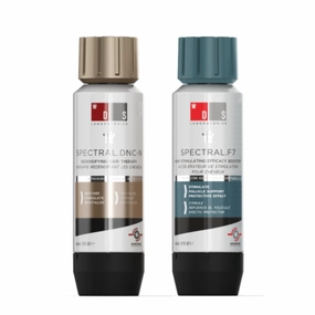 DS Labs Spectral Men's & Spectral Booster, Hair Density Serum - Leave-In, Strengthening, Thickening, Minimize Shedding, 60mL, Packaging May Vary