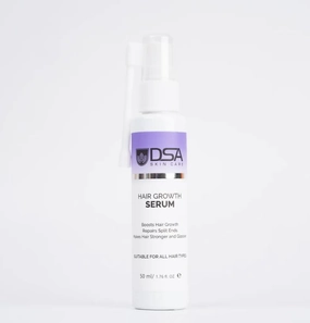 DSA Hair Growth Serum For Hair Care - 1.76 Fl Oz | Natural Hair Growth Formula Control Hair Fall, Repair Damaged Hairs, Boost Hair Growth & Scalp Treatment For Dry Scalp