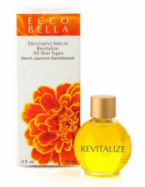 Ecco Bella Treatment Serum Revitalize - Perfect for Face, on Hair & Scalp, or as a Fine Perfume on your Neck & Wrists - Recommended for Sensitive, Rosacea & All Skin Types - 15ml