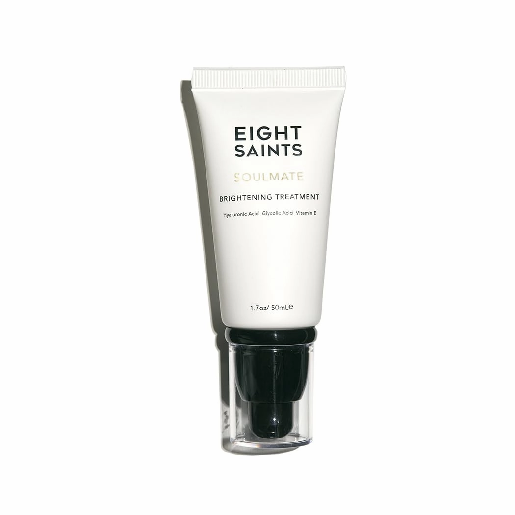 Eight Saints Soulmate Lotion Based 15% Glycolic Acid Serum For Women, Natural and Organic, Anti Aging Serum for Face, Reduce Wrinkles, Fine Lines, and Smooth Skin, 1.7 Ounce